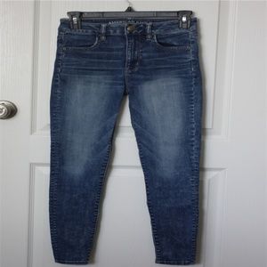 Medium to Dark Wash Jeans